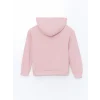 LCW Kids Pembe Kapüşonlu Kız Çocuk Sweatshirt ve Tayt