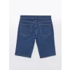 LCW Jeans Indigo Slim Fit Erkek Jean Şort