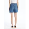 LCW Jeans Indigo Bermuda Fit Kadın Jean Şort