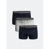LC WAIKIKI Lacivert Standart Kalıp Pamuklu Esnek Erkek Boxer 3lü