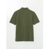 LCWAIKIKI Classic Yeşil Polo Yaka Kısa Kollu Pike Erkek Tişört