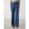 LCW Jeans Indigo Wideleg Kadın Jean Pantolon