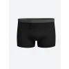 LC WAIKIKI Siyah Standart Kalıp Pamuklu Esnek Erkek Boxer 3lü