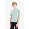 Defacto E5079 Yeşil Erkek Çocuk Bisiklet Yaka Baskılı Kısa Kollu Tişört