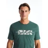 SOUTHBLUE Yeşil Bisiklet Yaka Kısa Kollu Baskılı Penye Erkek Tişört