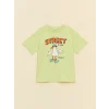 LCW Kids Yeşil Rahat Kalıp Erkek Çocuk Tişört ve Şort