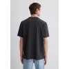 Mavi 0612733-70092 Mavi Jeans Nakışlı Gri Tişört