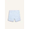 Defacto E0974 Turkuaz Desenli File Astarlı Kısa Boy Deniz Şortu