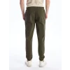 XSIDE Haki Slim Fit Gabardin Erkek Jogger Pantolon