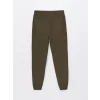 XSIDE Haki Slim Fit Gabardin Erkek Jogger Pantolon