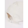 Defacto B7809 Bej Kadın Nakışlı Keten Cap Şapka