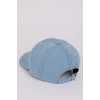 Defacto D5609 Mavi Kadın Nakışlı Nakış Jean Cap Şapka