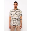 XSIDE Karişik Regular Fit Kısa Kollu Desenli Erkek Gömlek