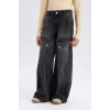 Defacto D9693 DENIM Kız Çocuk Wide Leg Kargo Geniş Paça Pamuklu Pantolon