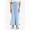 Defacto D7102 Mavi Kız Çocuk Culotte Geniş Paça Jean Pantolon
