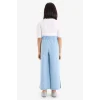 Defacto D7102 Mavi Kız Çocuk Culotte Geniş Paça Jean Pantolon