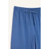 Defacto E6883 Mavi Wide Leg Geniş Bol Paça Aerobin Pantolon