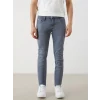 LCW Jeans Gri 760 Skinny Fit Erkek Jean Pantolon
