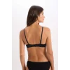 Defacto T8471 Siyah Micro Comfort Pedli Tişört Bra-Fall in Love