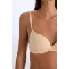 Defacto Z3350 Bej Push Up Micro Yarım Dolgulu Tişört Bra-Fall in Love