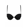 Defacto T8481 Siyah Micro Kaplı Full Push Up Straplez Sütyen-Fall in Love