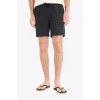 Defacto E4736 Siyah Regular Fit File Astarlı Diz Üstü Deniz Şortu