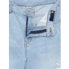 LCW Kids Indigo Beli Ayarlanabilir Lastikli Erkek Çocuk Jean Şort