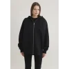 Mavi 1610221-900 Kapüşonlu Fermuarlı Siyah Sweatshirt