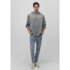 Mavi 0S10102-70098 Bugs Bunny Baskılı Gri Sweatshirt