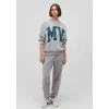 Mavi 1S10147-80196 MV Logo Baskılı Gri Sweatshirt