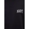 Mavi 0611716-900 Mavi Logo Baskılı Siyah Sweatshirt