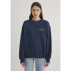 Mavi 1611656-82454 Mavi Logo Baskılı Lacivert Sweatshirt