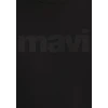 Mavi 066303-900 Mavi Logo Baskılı Siyah Sweatshirt
