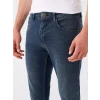 LCW Jeans Yeşil 750 Slim Fit İnce Erkek Jean Pantolon