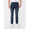 LCW Jeans Yeşil 750 Slim Fit İnce Erkek Jean Pantolon