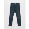LCW Jeans Yeşil 750 Slim Fit İnce Erkek Jean Pantolon