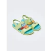 LCW STEPS Yeşil Patch Detaylı Erkek Çocuk Sandalet