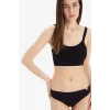 Defacto C1972 Siyah Çıkarılabilir Pedli Seamles Bra-Fall in Love