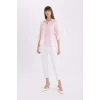 Defacto M9407 Pembe Regular Fit Basic Düz Uzun Kollu Gömlek