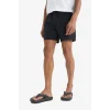 Defacto C5138 Siyah DeFactoFit Baskılı Esnek Dokulu Kısa Boy Sporcu Deniz Şortu