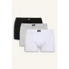 Defacto A3152 Beyaz Erkek Regular Fit 3lü Boxer