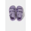 Defacto E7819 Mor Kız Çocuk Düz Taban Terlik