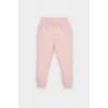 Defacto E2866 Pembe Kız Bebek 2li Takım Fiyonk Baskılı Sweatshirt Beli Lastikli Eşofman Altı