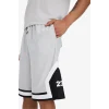Defacto E4128 Gri DeFactoFit Hızlı Kuruyan Oversize Geniş Kalıp Sporcu Kısa Paça Şort