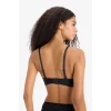 Defacto C1525 Siyah Yarım Dolgulu Micro Dolgulu Push Up Tişört Bra-Fall in Love