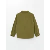 LCW Kids Haki Uzun Kollu Basic Erkek Çocuk Gömlek