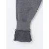 LCW Kids Antrasit Beli Lastikli Erkek Çocuk Kalın Jogger Eşofman Altı
