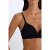 Defacto X9027 Siyah Pamuklu Comfort Pedli Bra-Fall in Love
