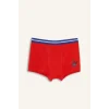 Defacto E6878 Kırmızı Erkek Çocuk Desenli 3lü Boxer