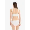 Defacto D6404 Bej Ribana 3lü Askılı Brief Külot-Fall in Love